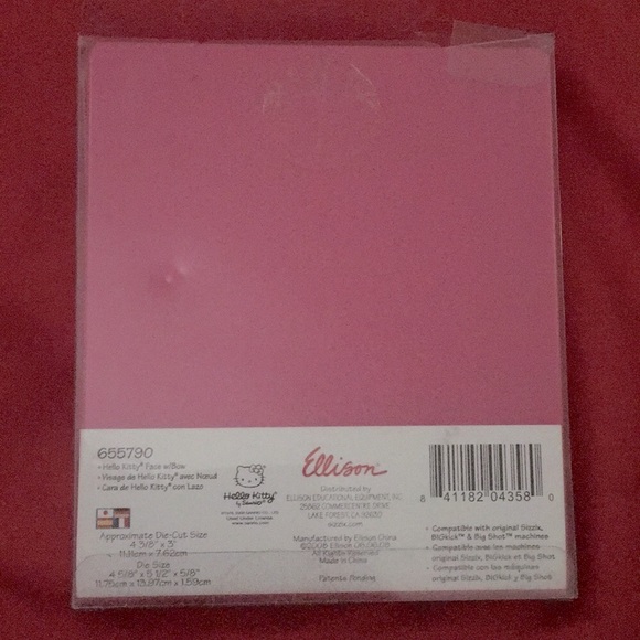 Hello Kitty Die - Sizzix - Picture 6 of 6